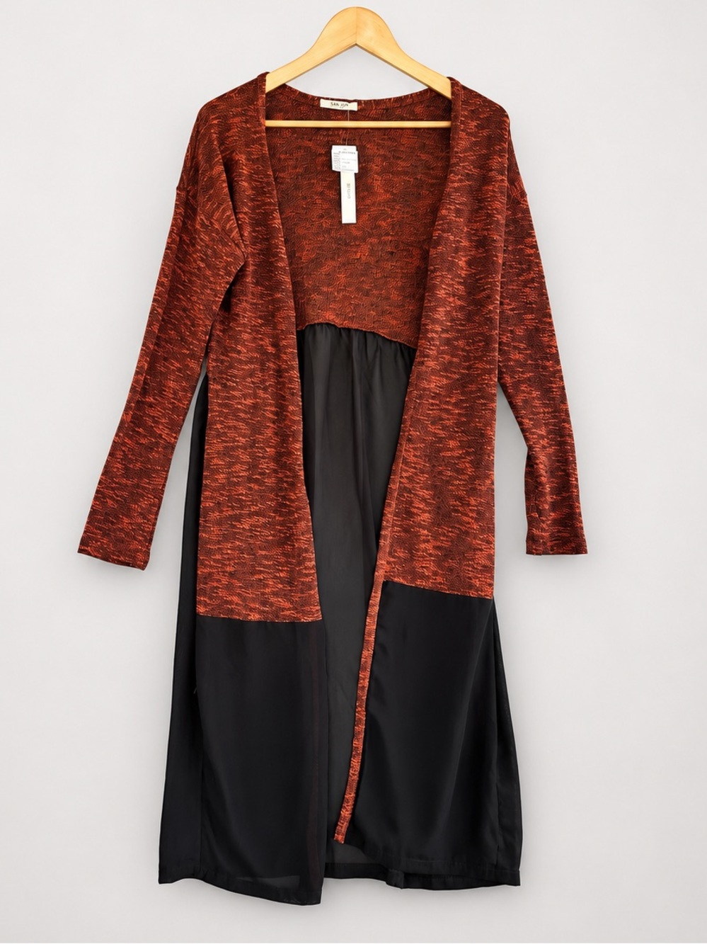 🎉5 for $45🎉 NWT San Joy cardigan duster size L